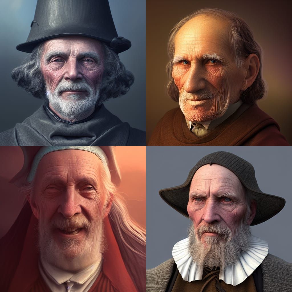 Old Puritan Men.
