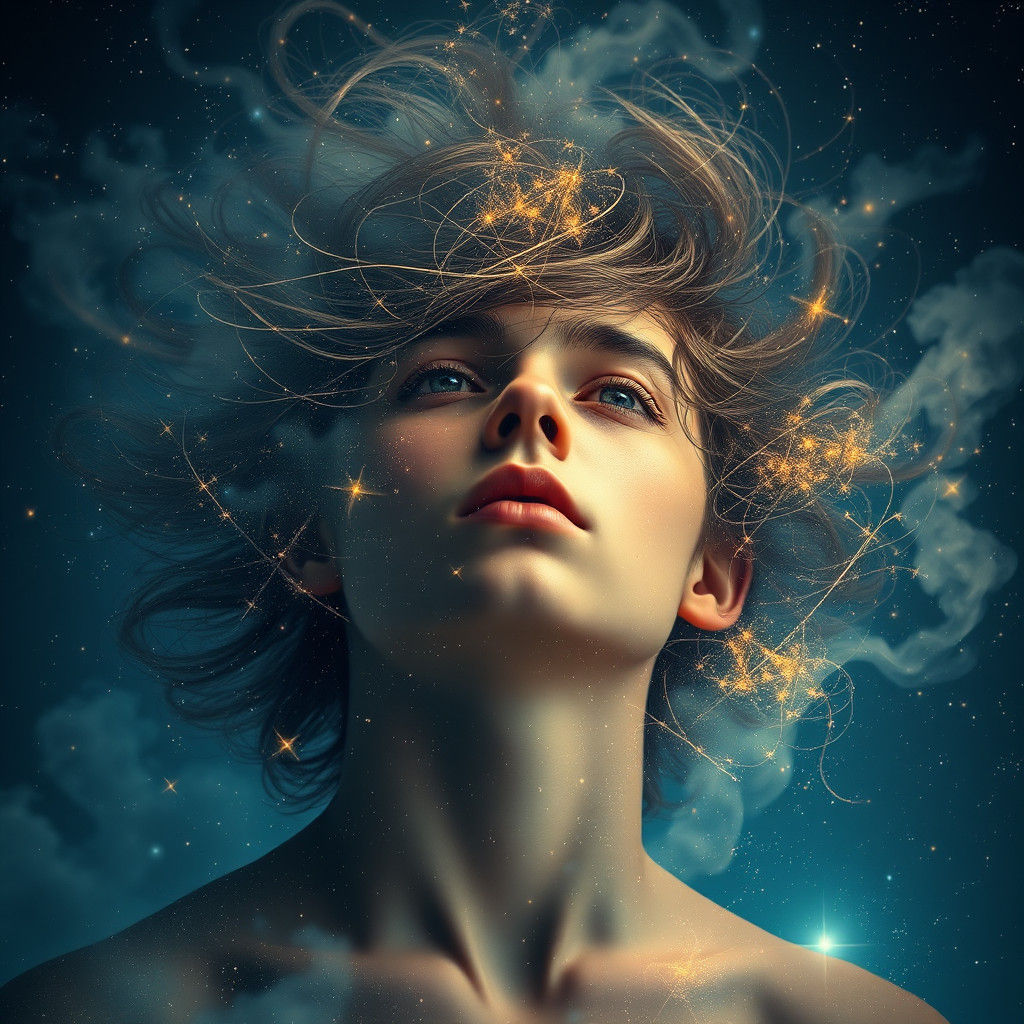 Becoming a part of the midnight sky