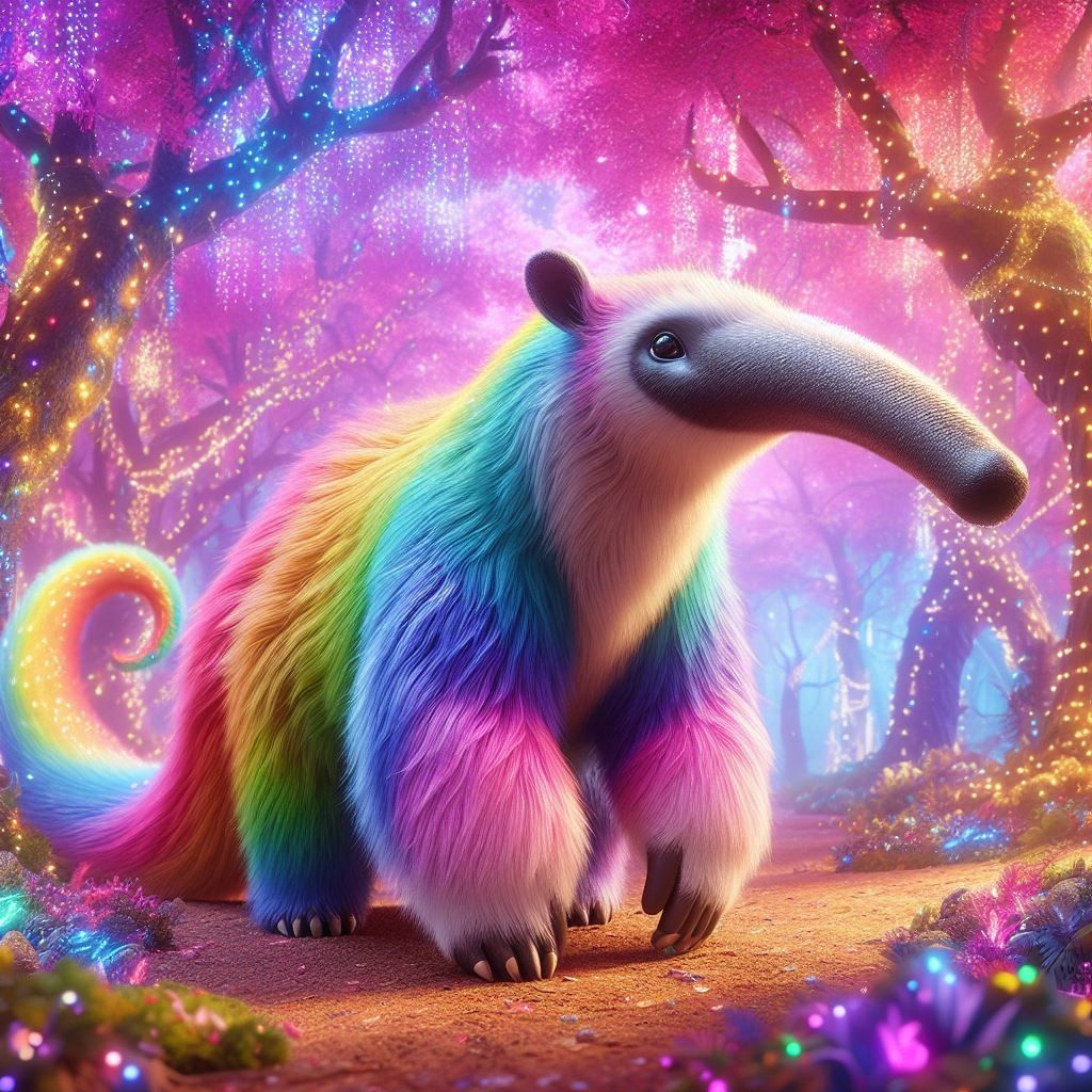 Rainbow Giant Anteater