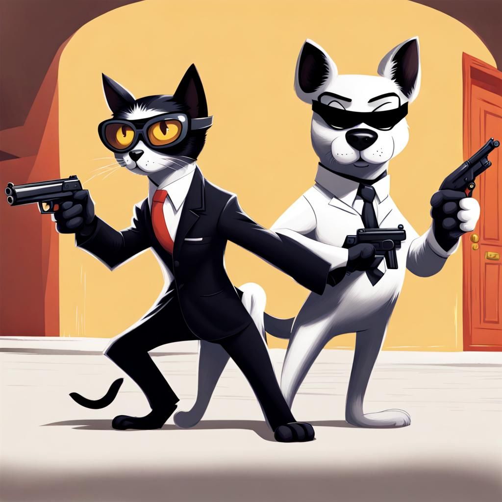 spy v spy as cat and dog