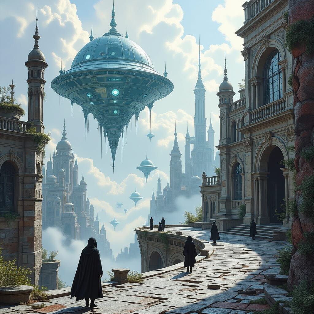 The Old World meets the New World.  by @Paul