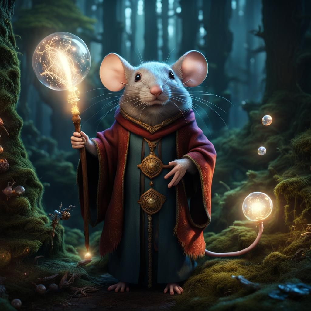 Mouse wizard  by @dinsat