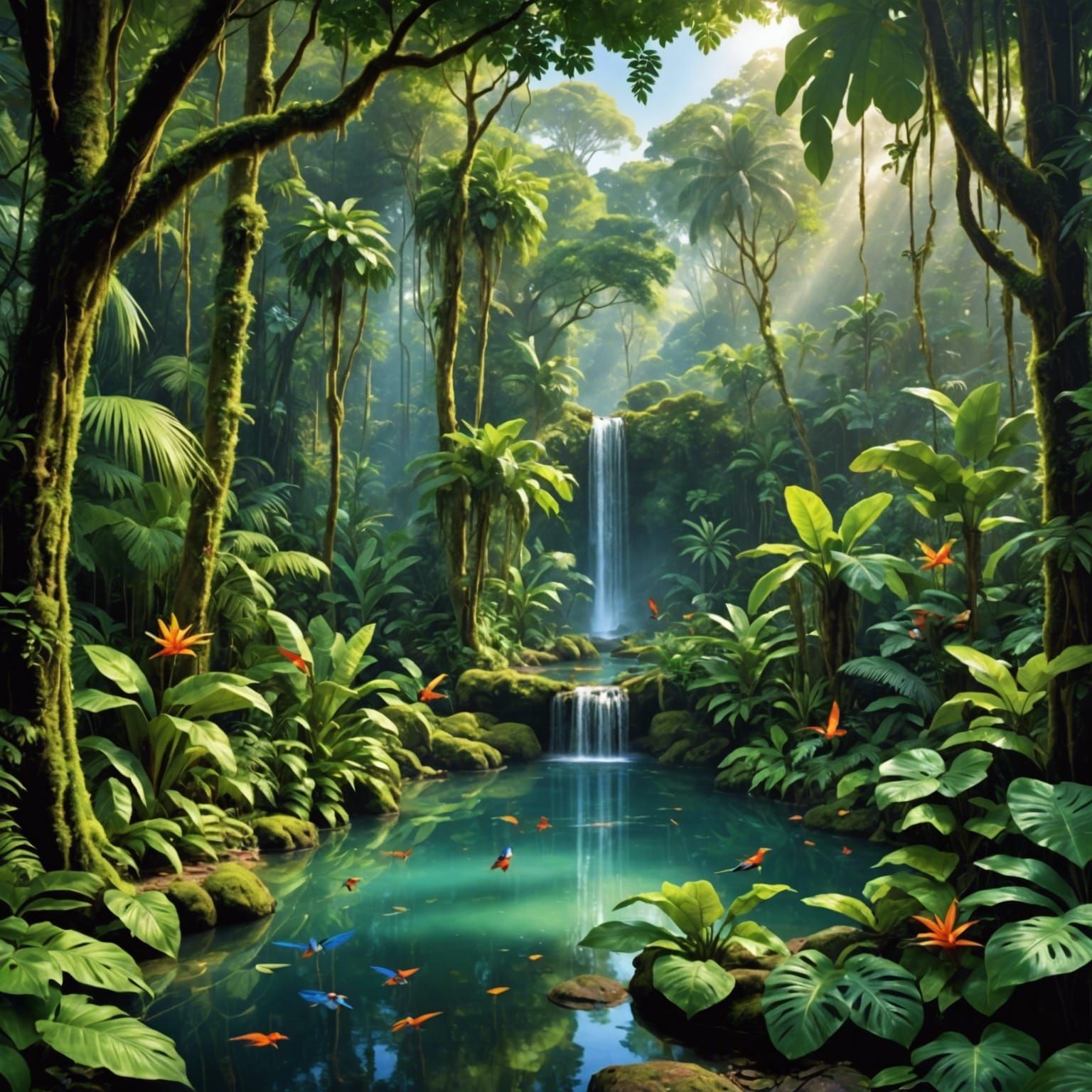 Rainforest  by @BL0550M