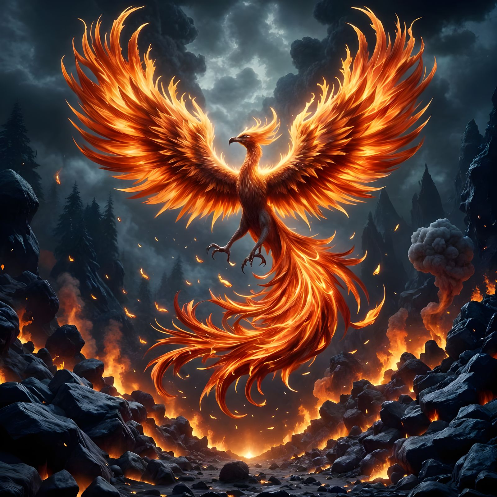 <lora:Book Life:1.0> <lora:Eye of the Storm:1.0> <lora:Made from fire 2:1.0> <lora:Vibrant Birds:1.0> ...  by @evolsdoom