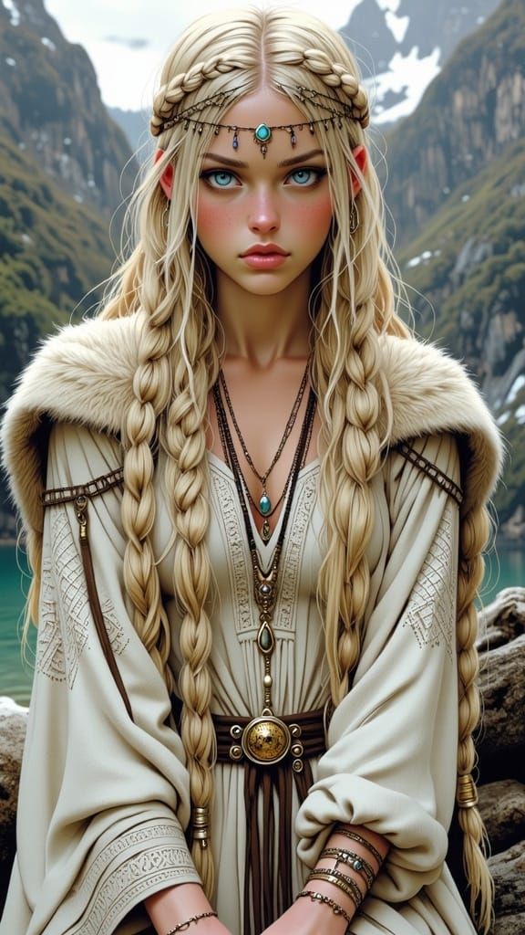 A Nordic lady <lora:Wild Beauty:1.0> 