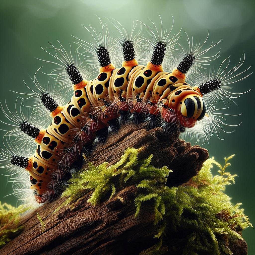 Colorful caterpillar
