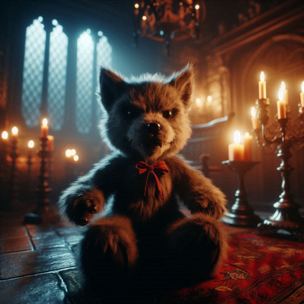 Stuffed werewolf