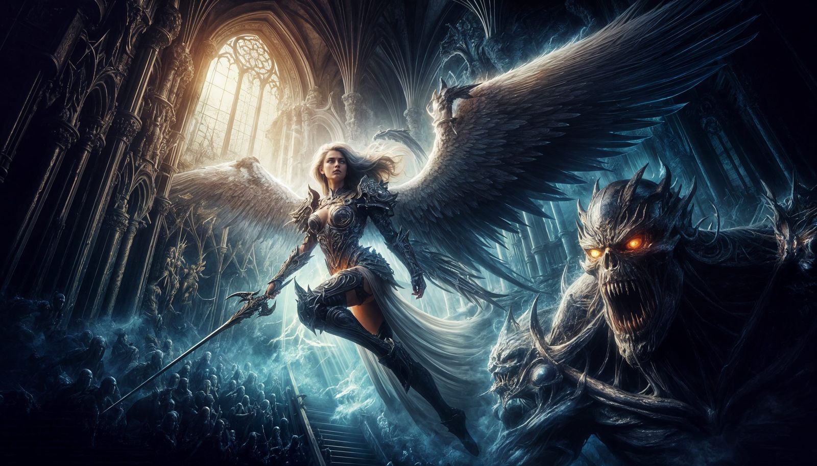 Angel in the Lost Cathedral