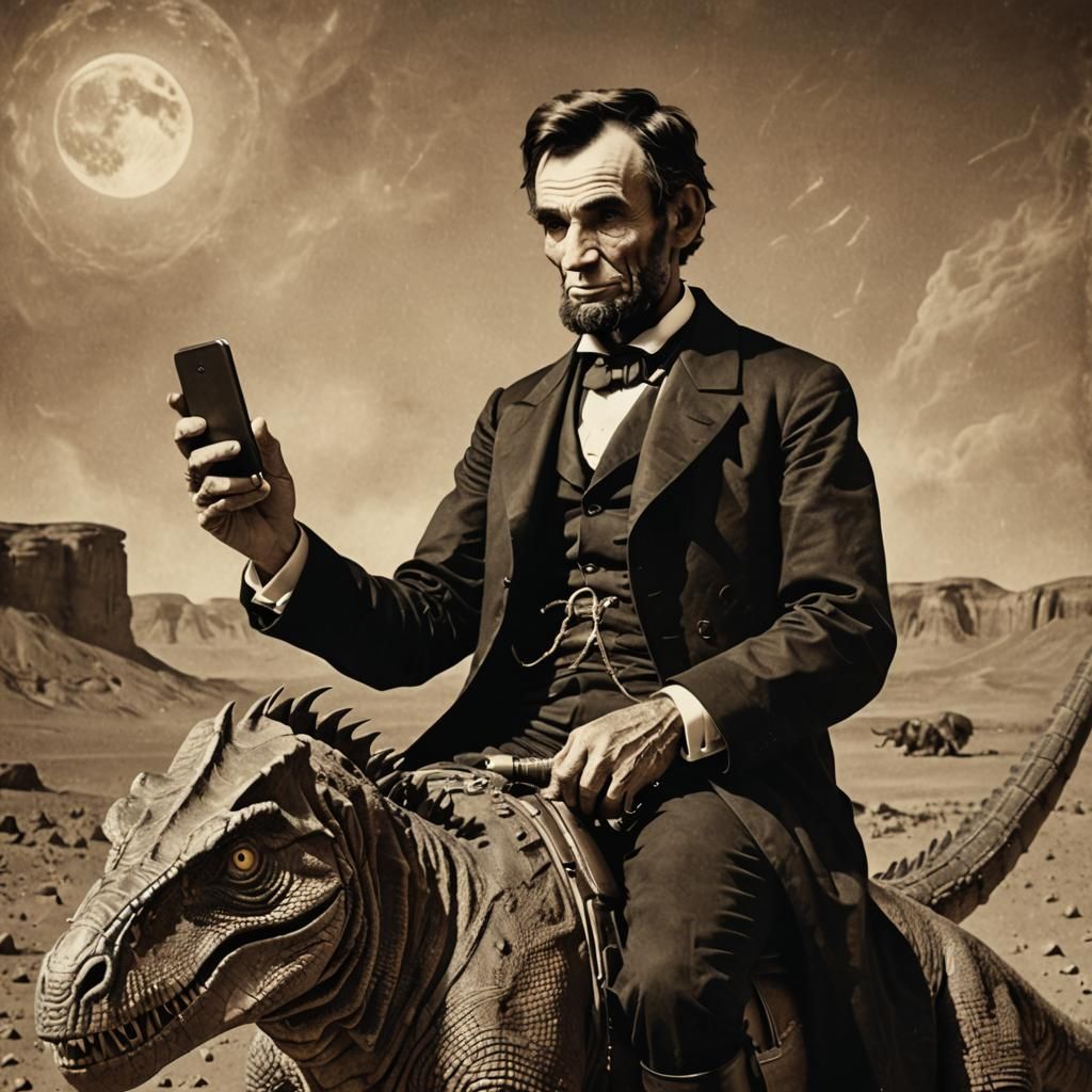 Abraham Lincoln  by @photon