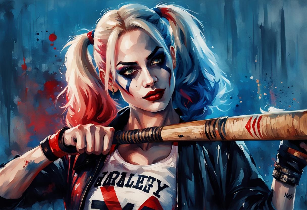 Harley Quinn - AI Generated Artwork - NightCafe Creator