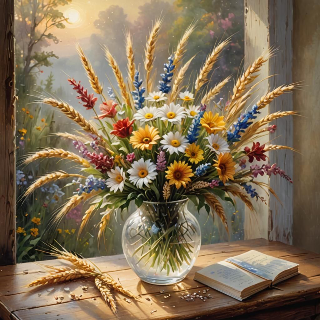 summer bouquet  by @Ithil