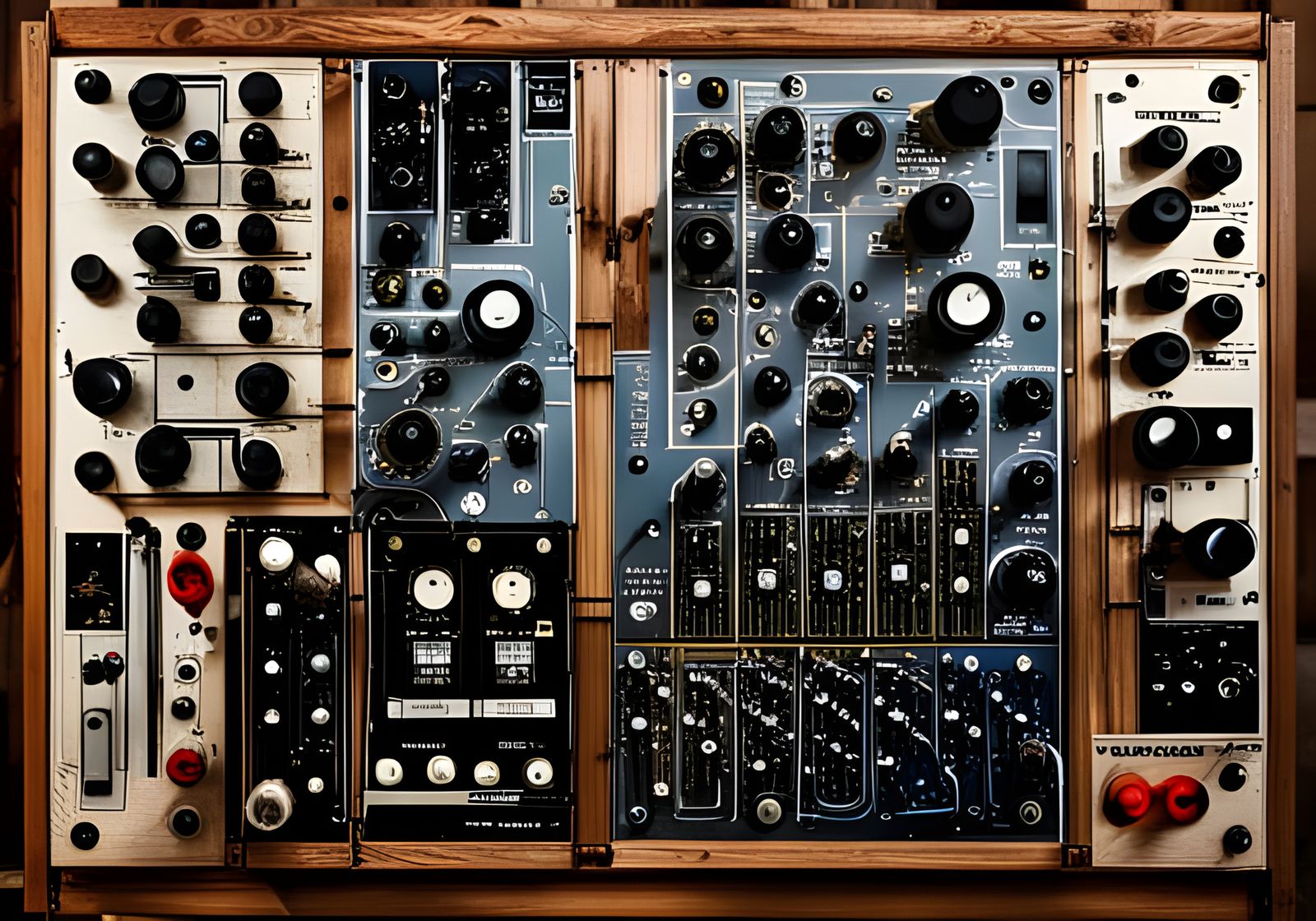 Eurorack Synthesizer AI Generated Artwork NightCafe Creator