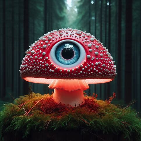 The All Seeing Mushroom 4 of 4