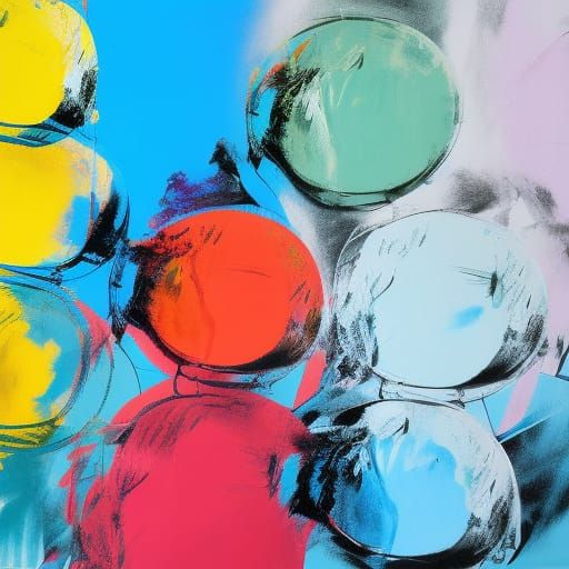 Contemporary abstract acrylic paintings, highend acrylic painting