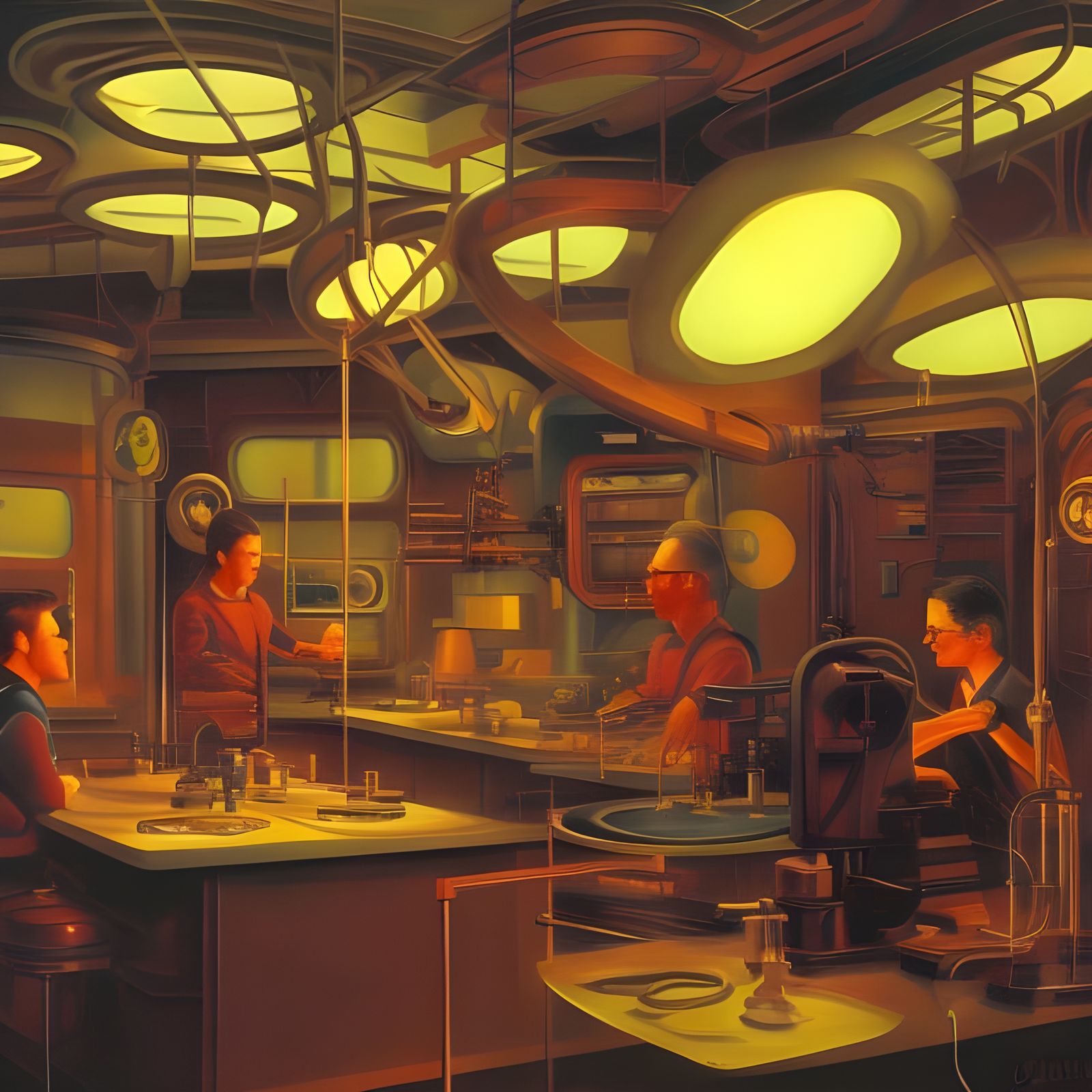 Lab rats - AI Generated Artwork - NightCafe Creator