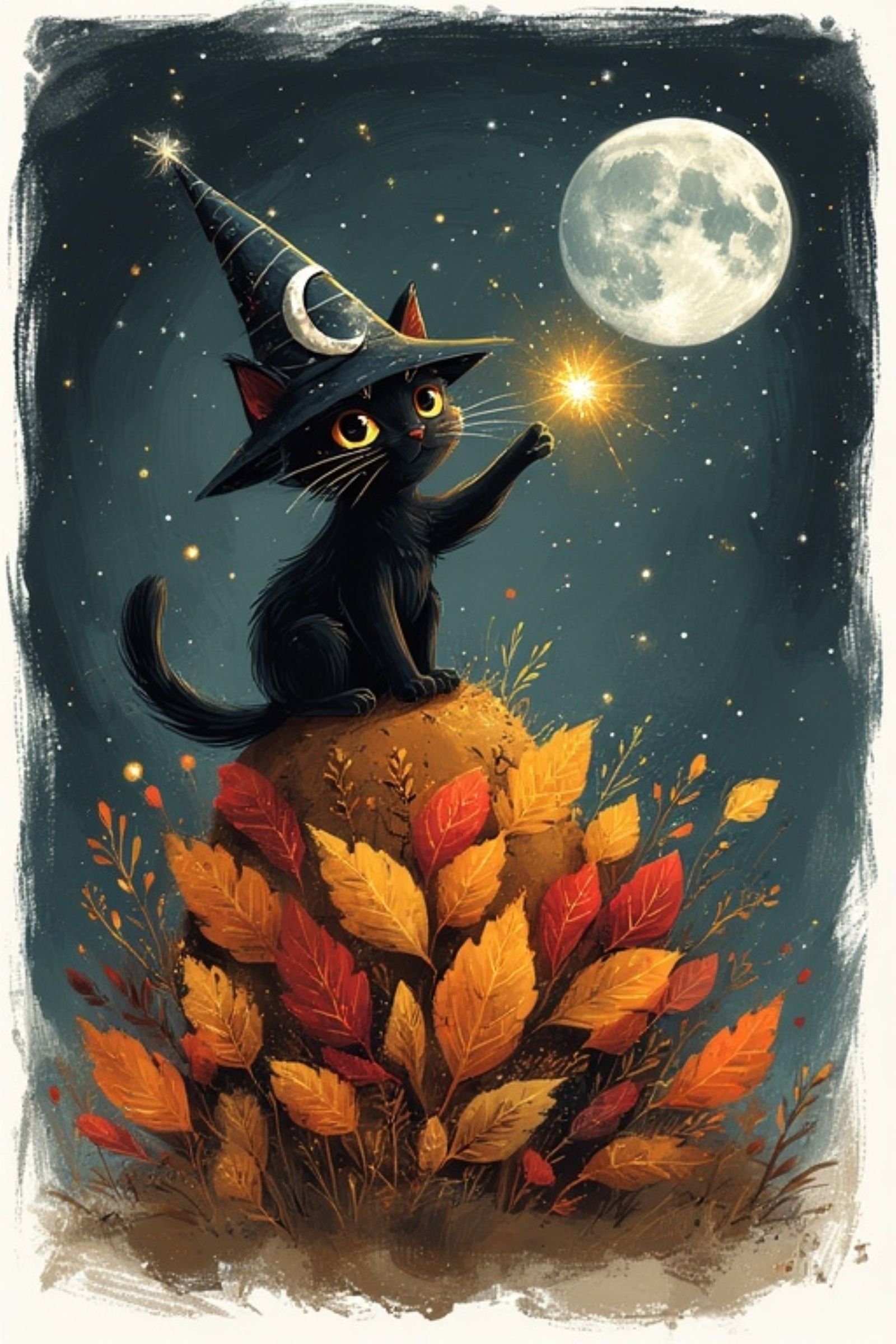 An enchanting and whimsical illustration of a charming carto...