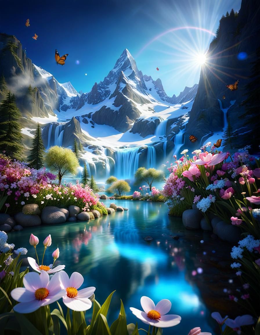 The dream of spring  by @Kesh Kameer