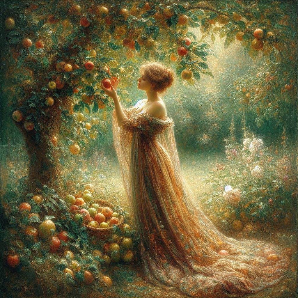 Gathering Apples