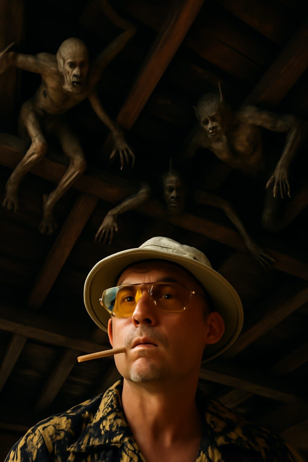 Fear and Loathing and Skinwalkers on the Ceiling