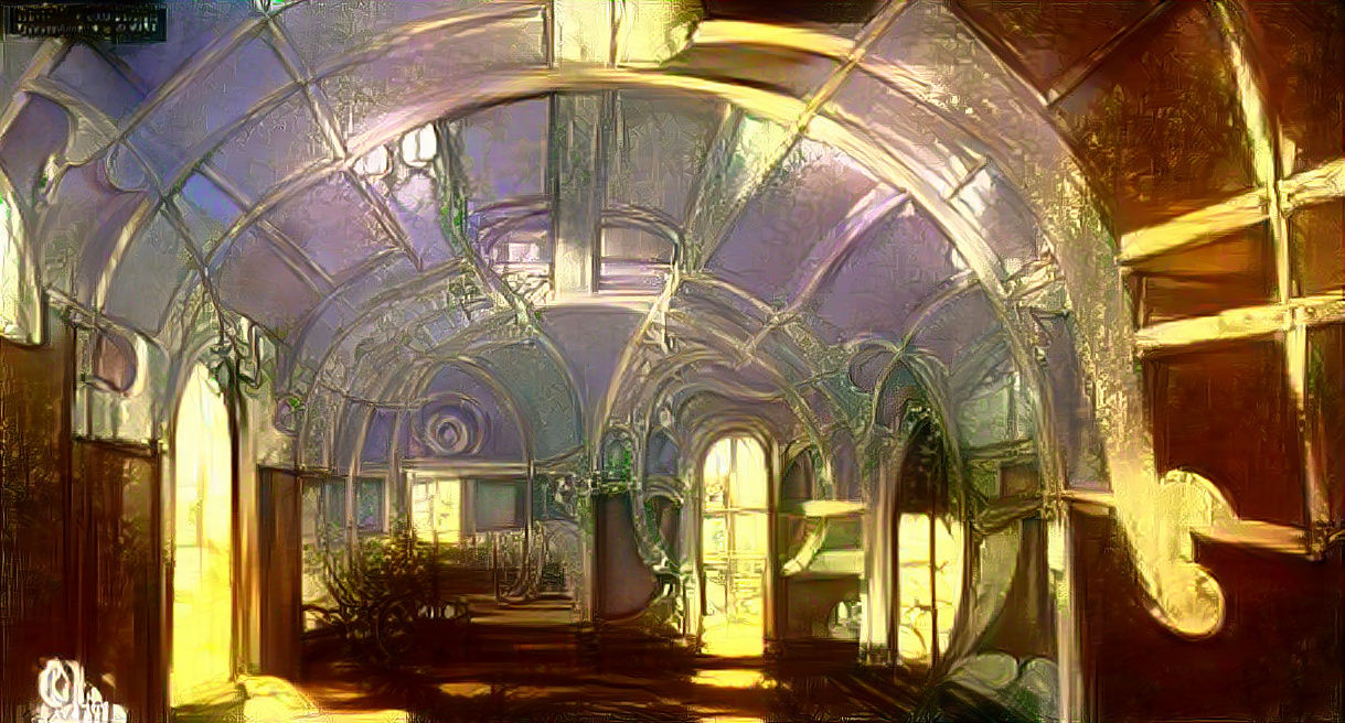 INSANELY DETAILED BEAUTIFUL EXQUISITE VICTORIAN GLASS GREENHOUSE ORNATE PATINA GREEN IRONWORK ARCOLOGY