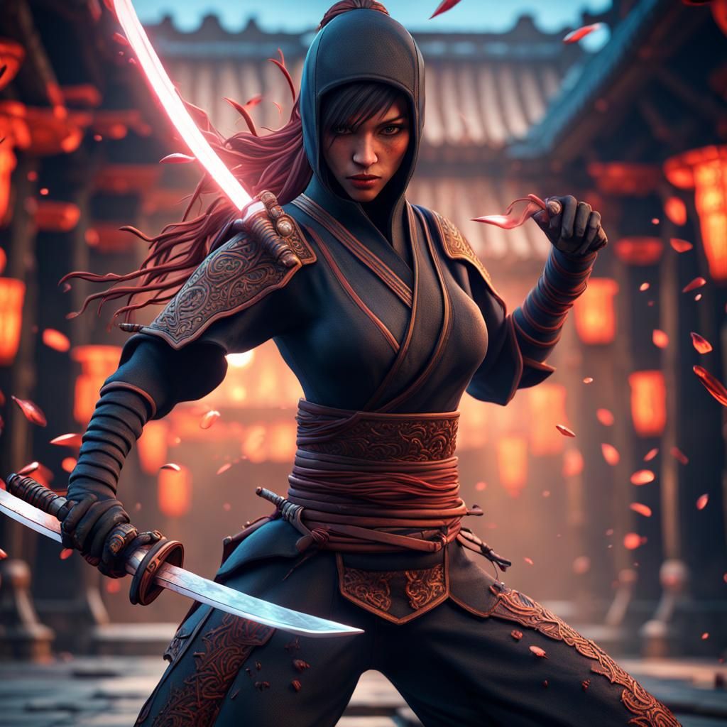 female ninja