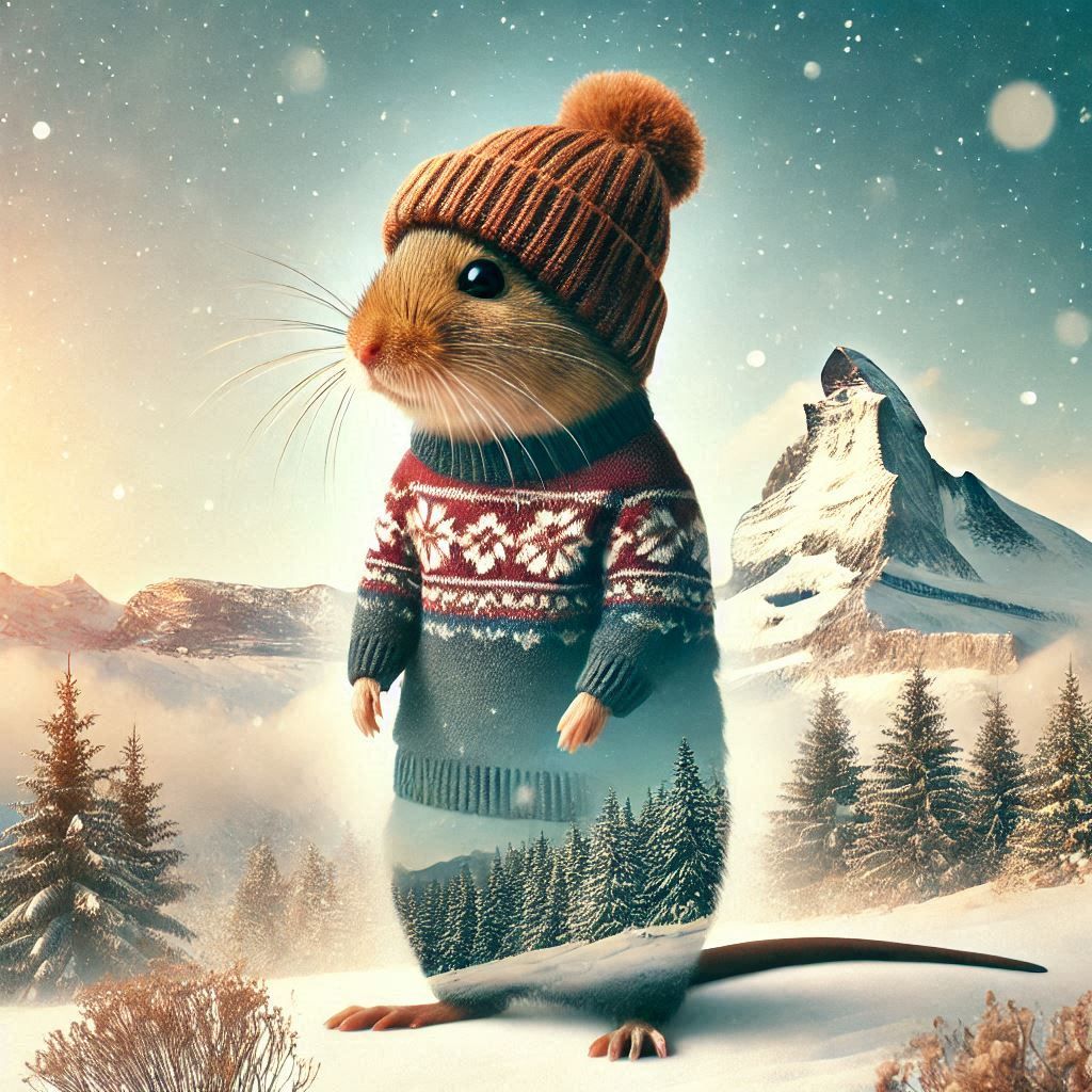 double exposure beautiful fantasy DALL-E 3 portrait landscape..