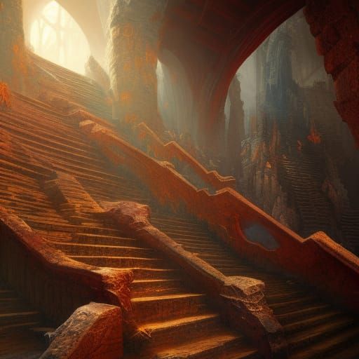 stairs to the underworld