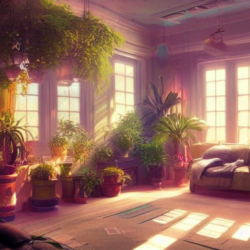 plant obsessed room