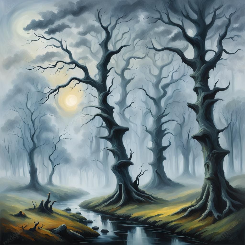 spooky trees