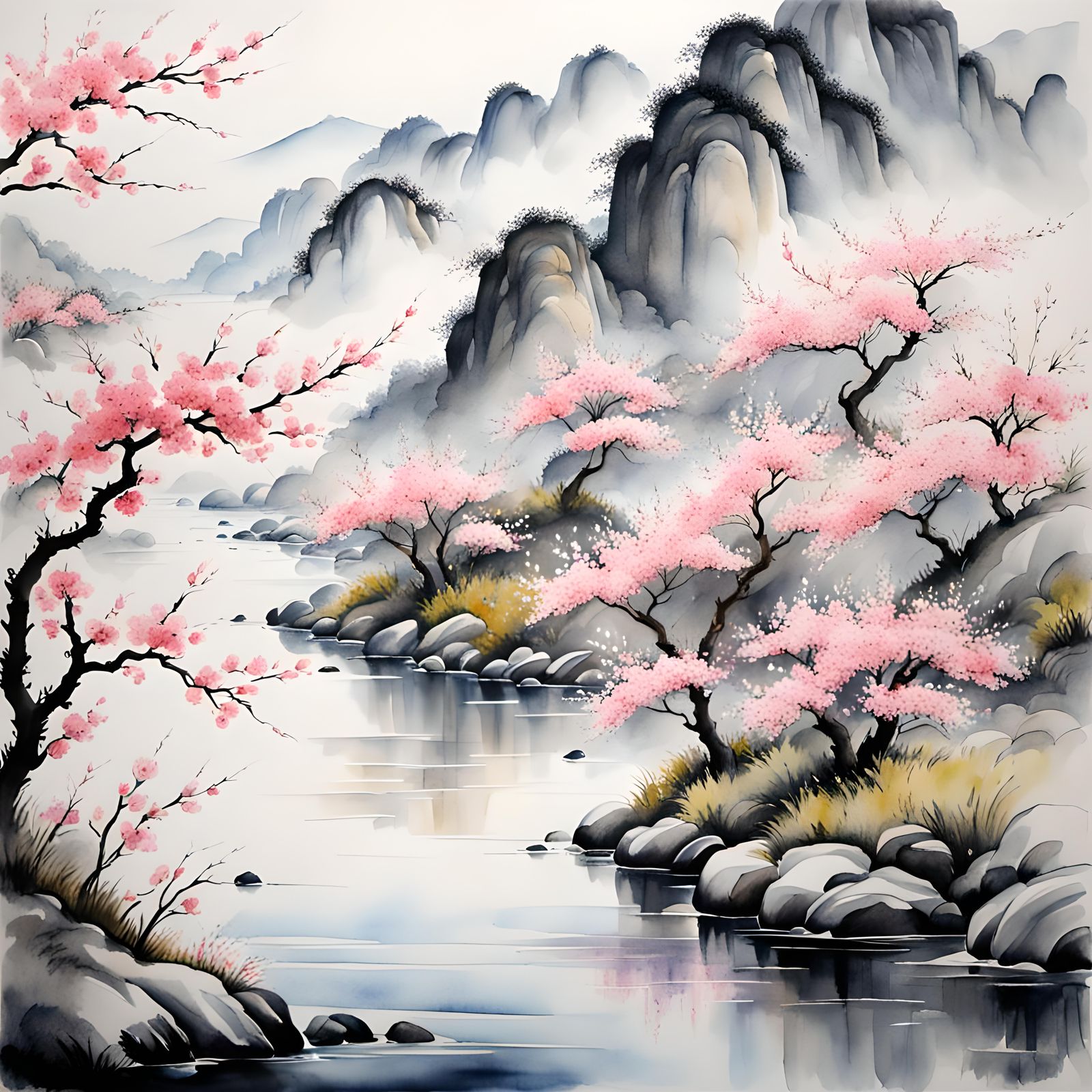 Cherry Blossoms  by @Oblique Lens