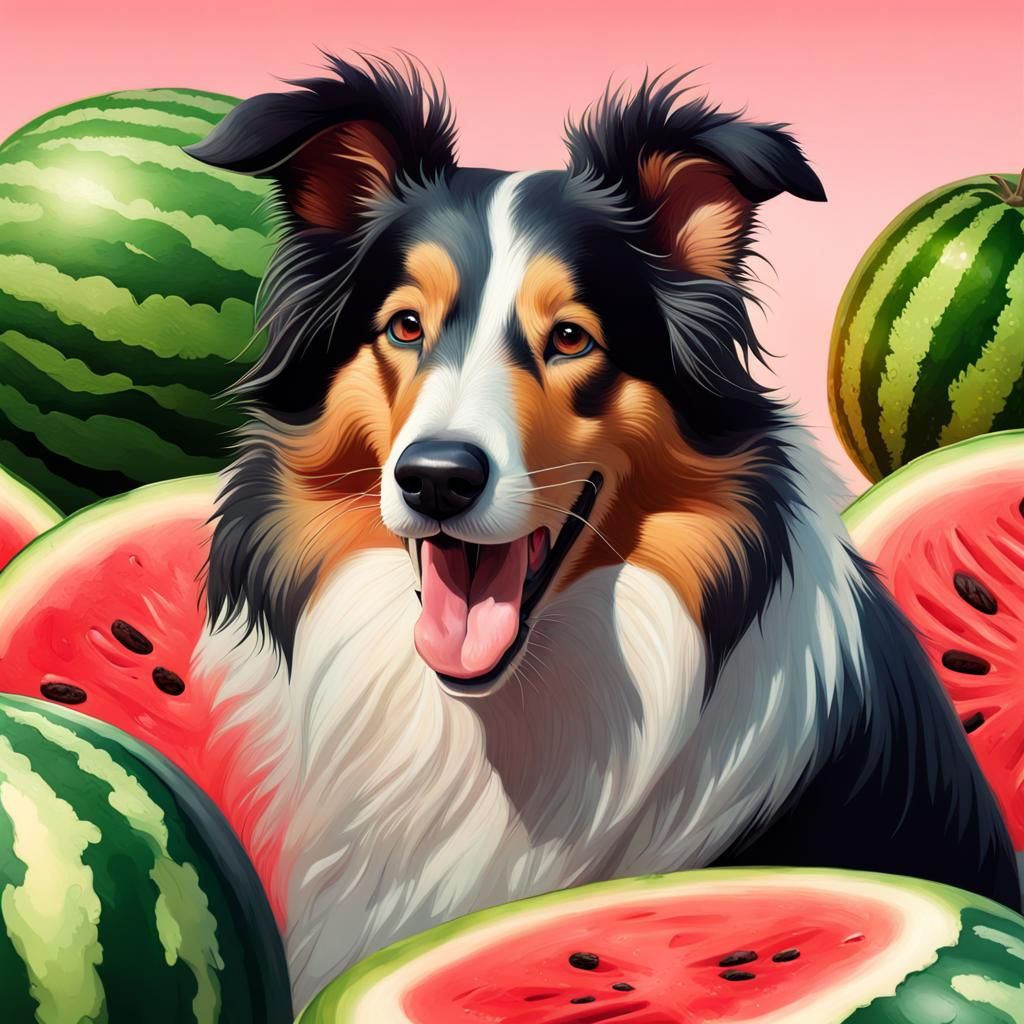 Melon collie - AI Generated Artwork - NightCafe Creator