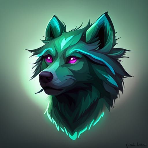 Cool Neon Wolf Wallpaper by AudioDromo  Android Apps  AppAgg