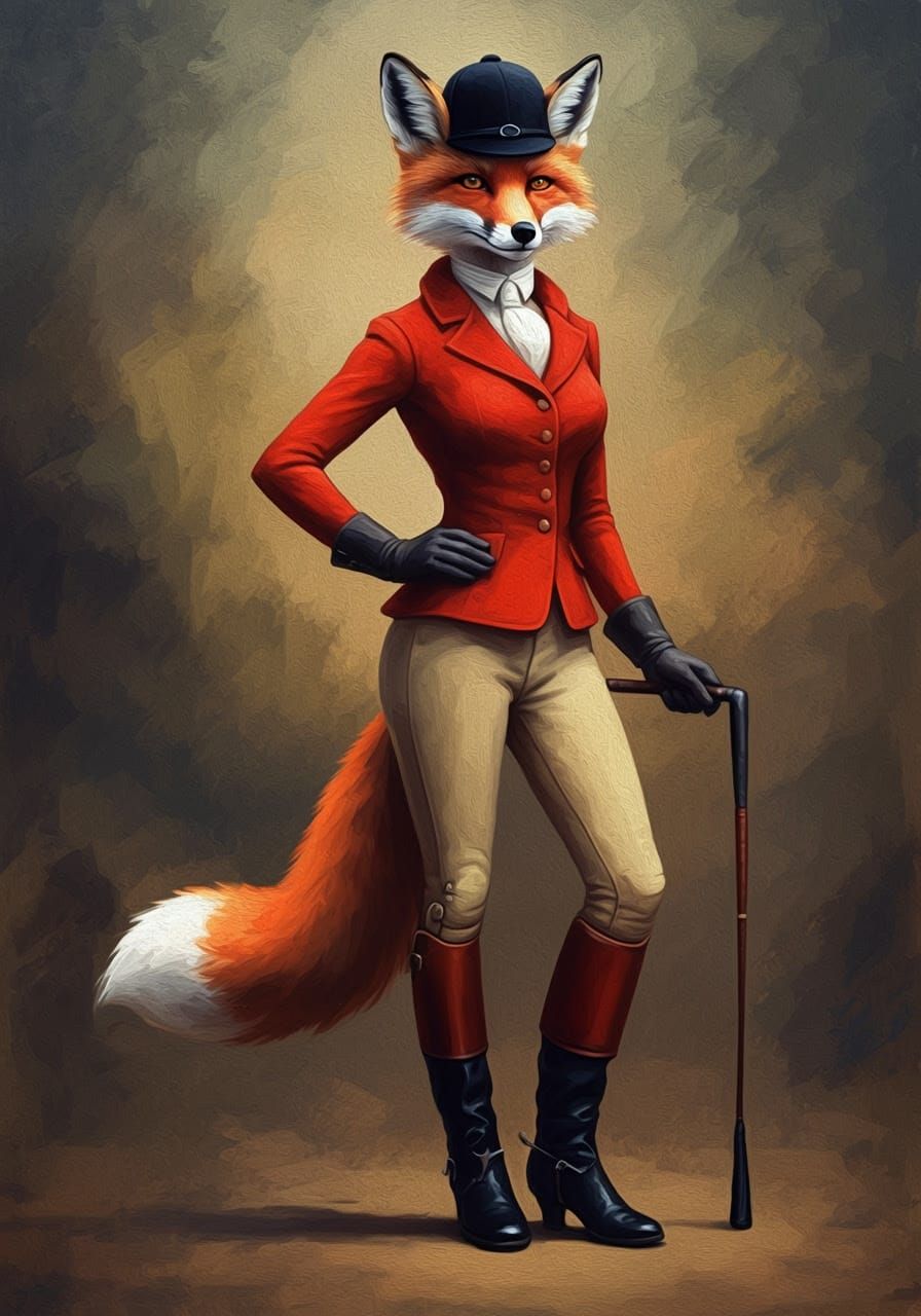 High-born Hunting Girl  by @Benj