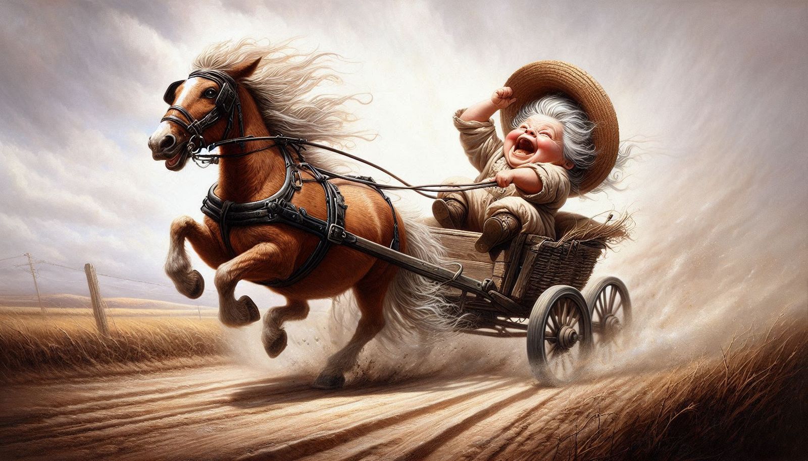 Racing Grammie. (Gallery)