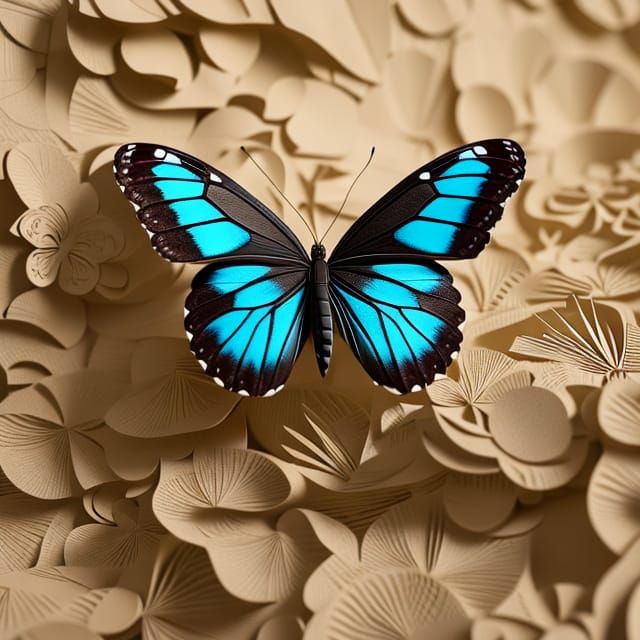 Unreal Engine Butterflies AI Generated Artwork NightCafe Creator