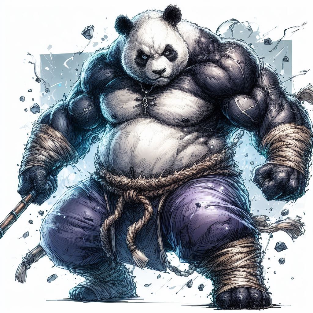 That's right..... kung-fu panda