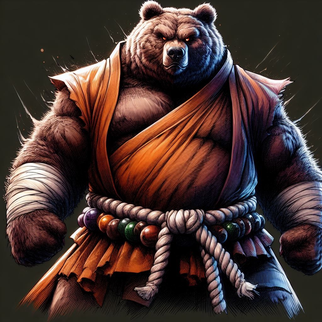 Kung-fu Bear