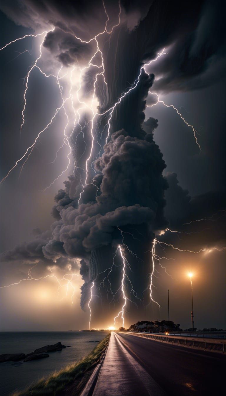 Man-made storm  by @Jokavld