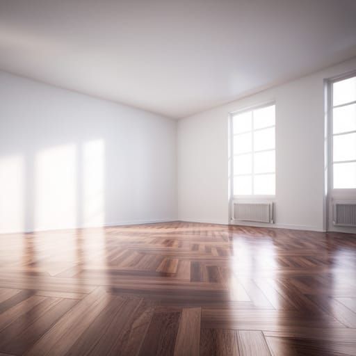 An empty white room, detailed render by unreal engine,hyperrealistic ...