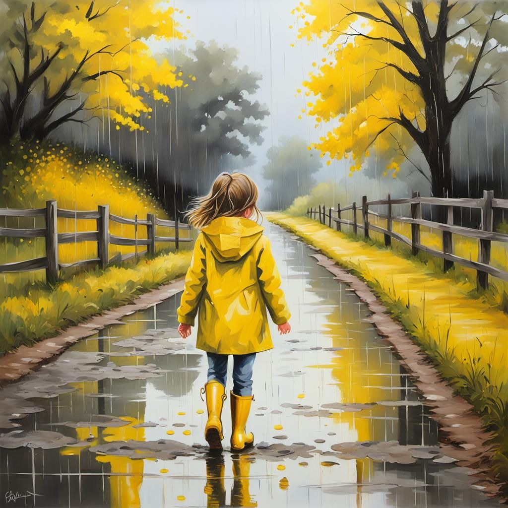 A Walk in the Rain  by @Bananarama