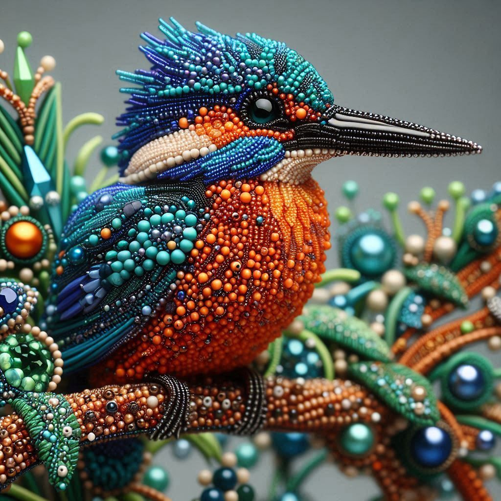 Beaded Kingfisher