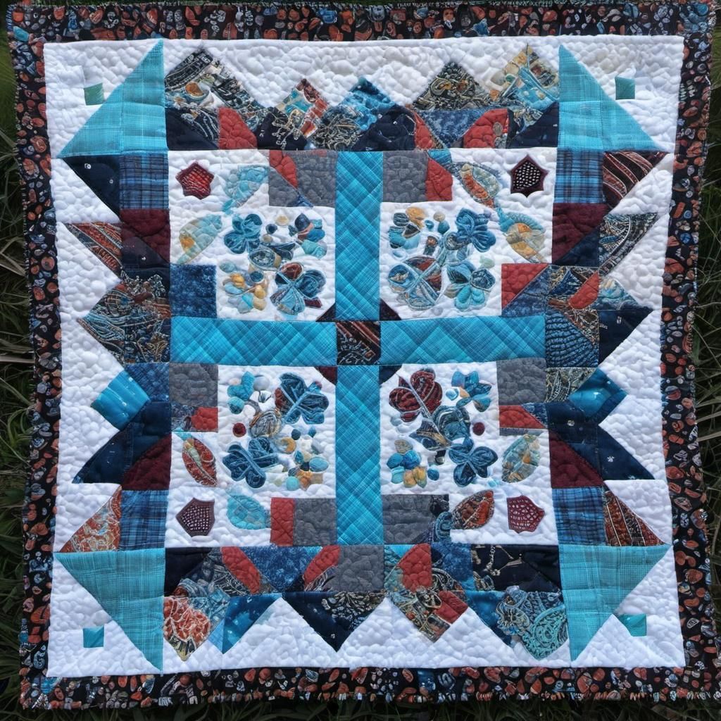 Patchwork Portrait of the Face of a Beautiful Princess