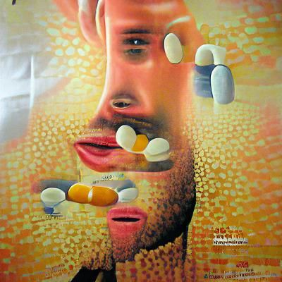 Dream taking his normal pills