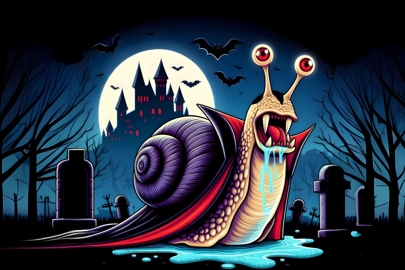 Count Slugula: I Vant To Suck Your Blood.... Eventually