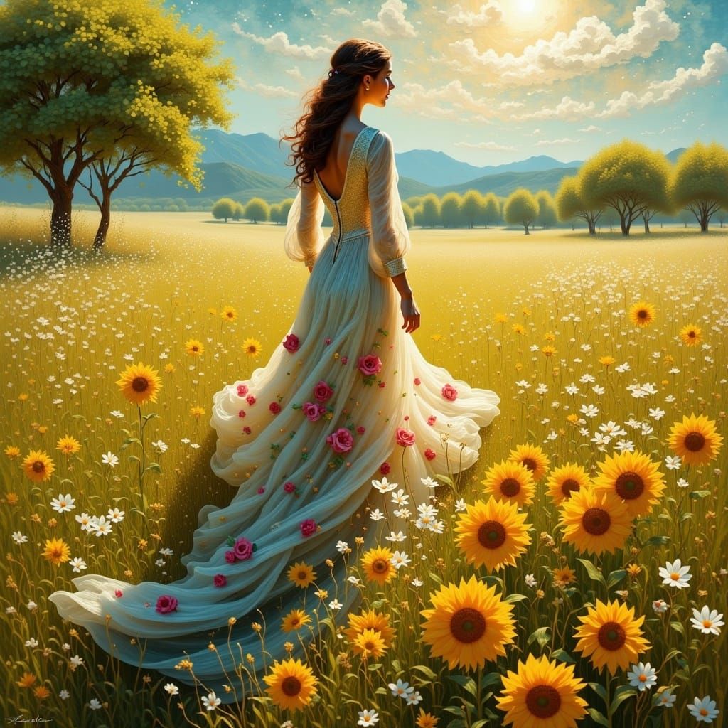 In the meadow <lora:Abba:1.0> 