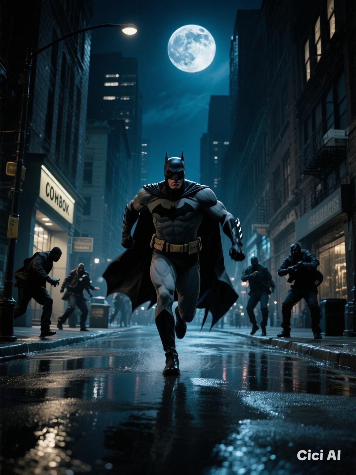 I’m Batman, I’m vengeance