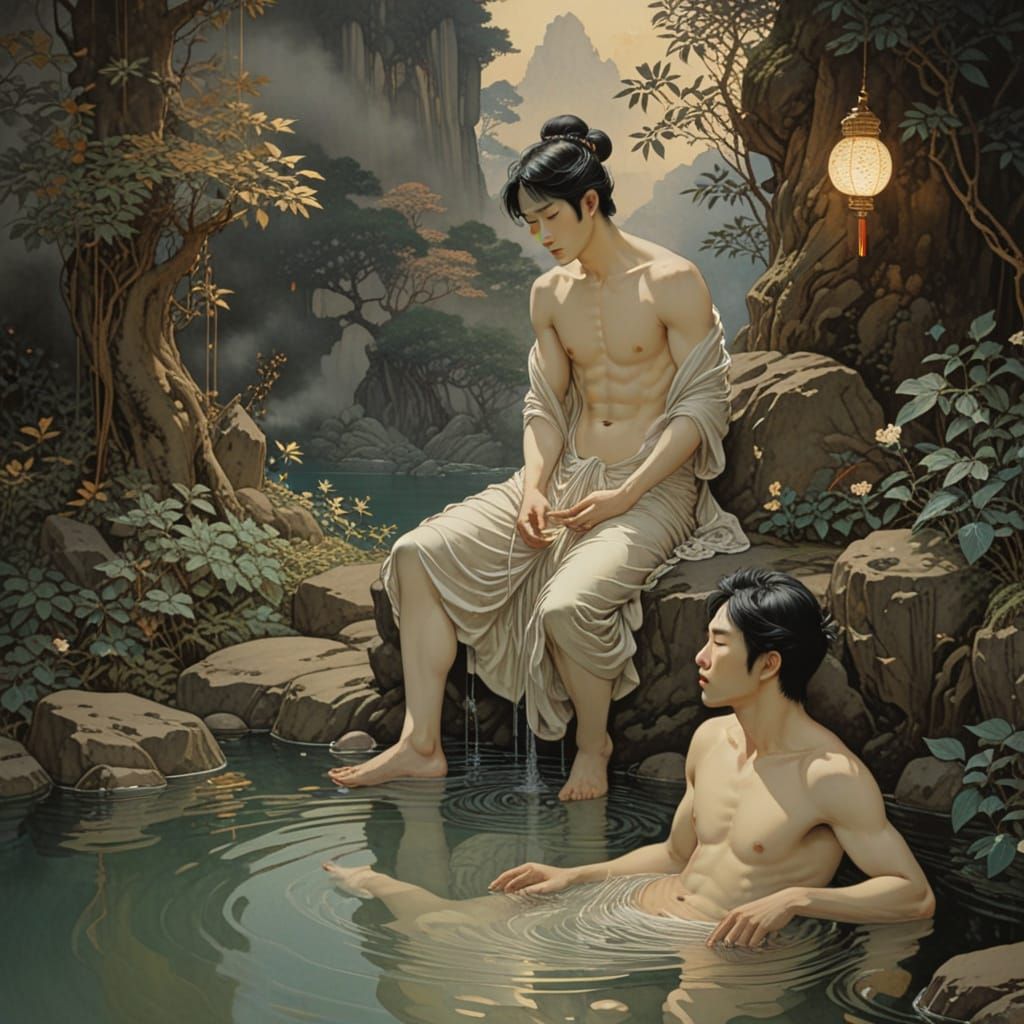 Idyllic bathing place  by @Bylejak