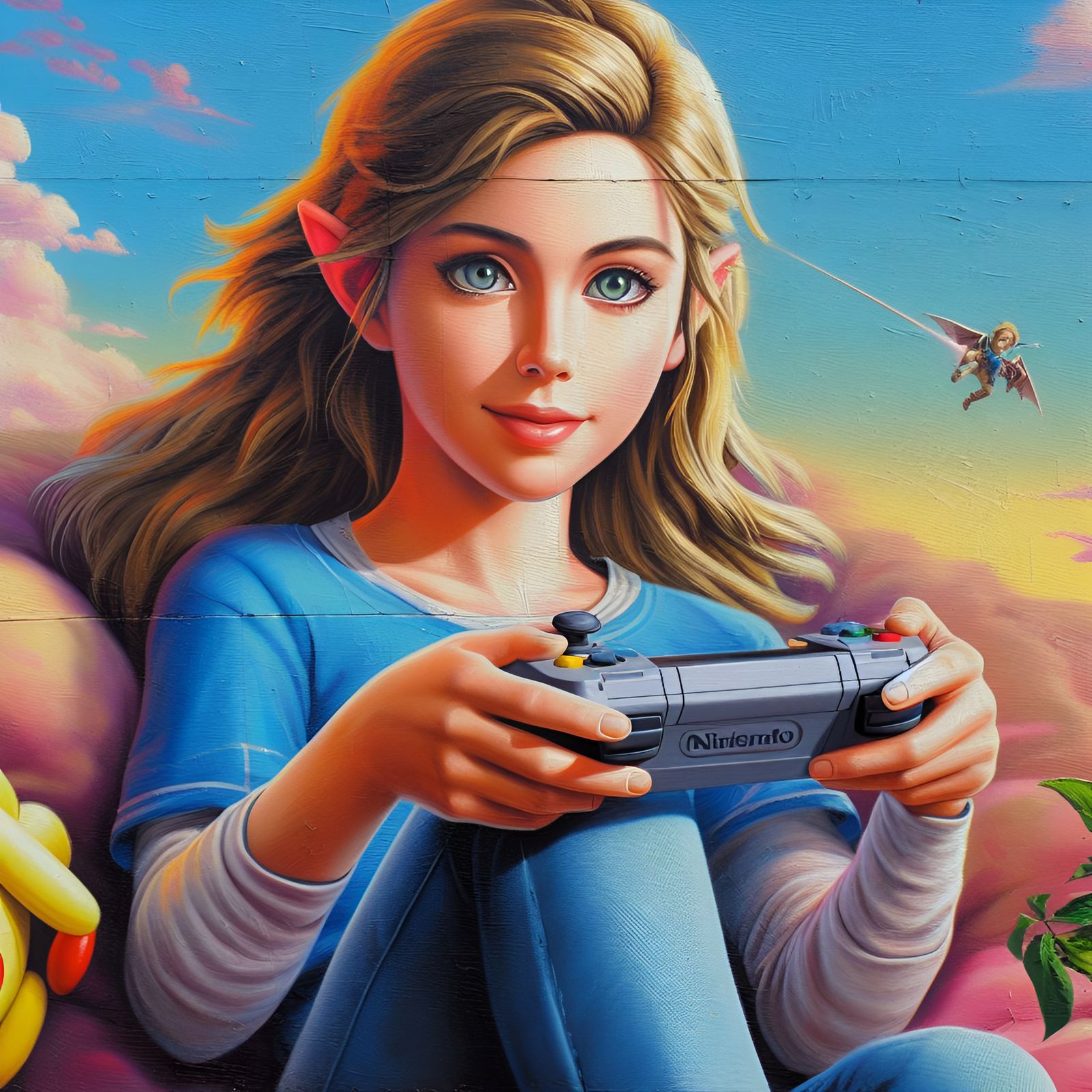 The Legend of Zelda: Retro Gamer Girl