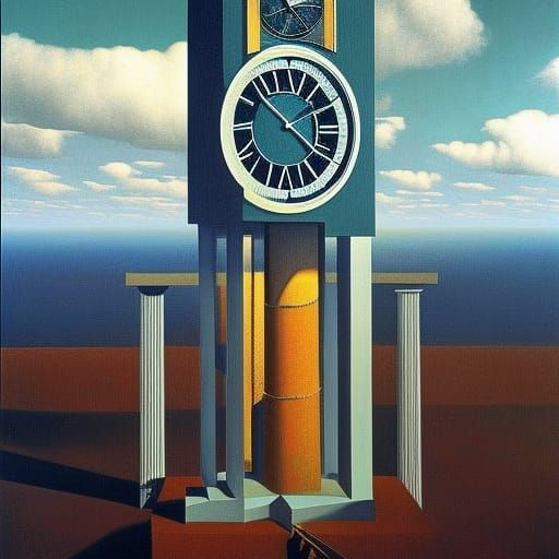 Like a clock whose hands are sweeping past the minutes of its face/ 8k