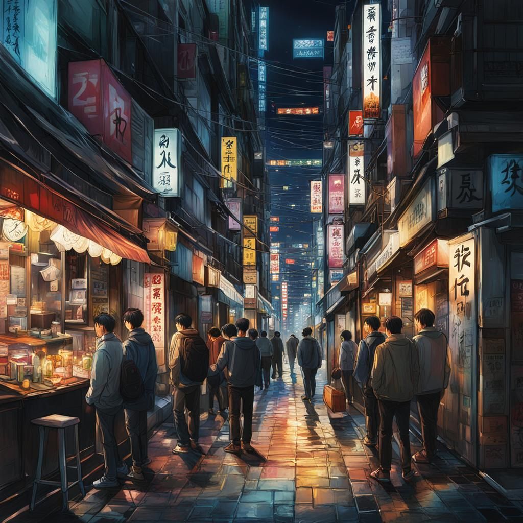 Tokyo nightlife 